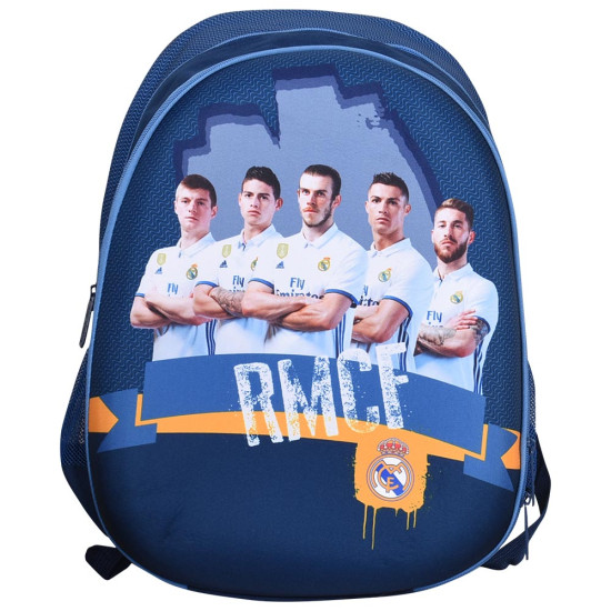 Sunce Παιδική τσάντα πλάτης Real Madrid 18'' Hard Molded Large Backpack